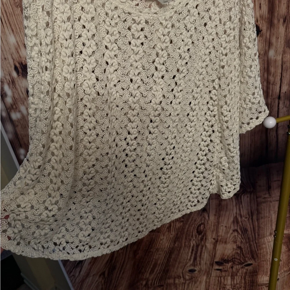 Dressbarn Cream Knit Blouse - Picture 4 of 6